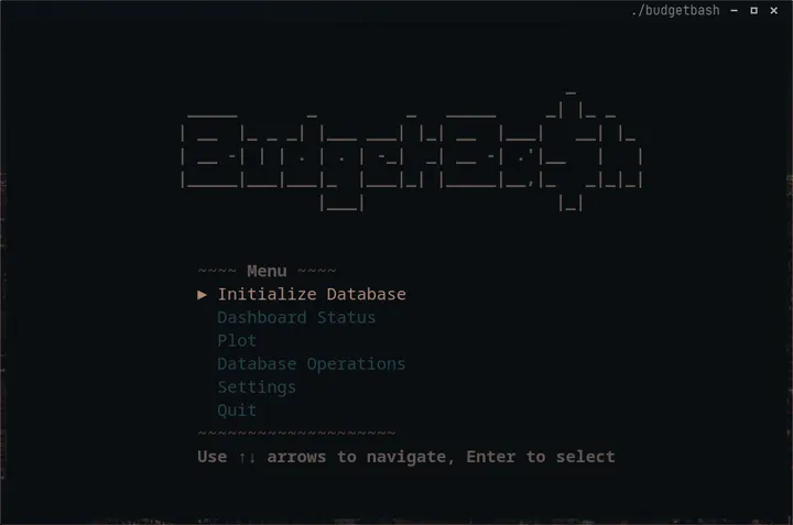 BudgetBash screenshot