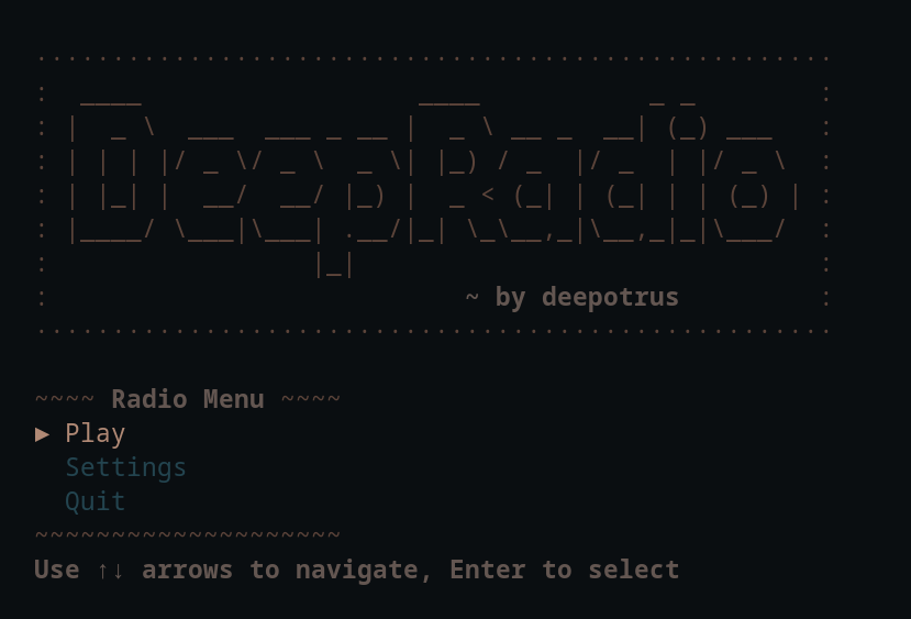 DeepRadio sketch